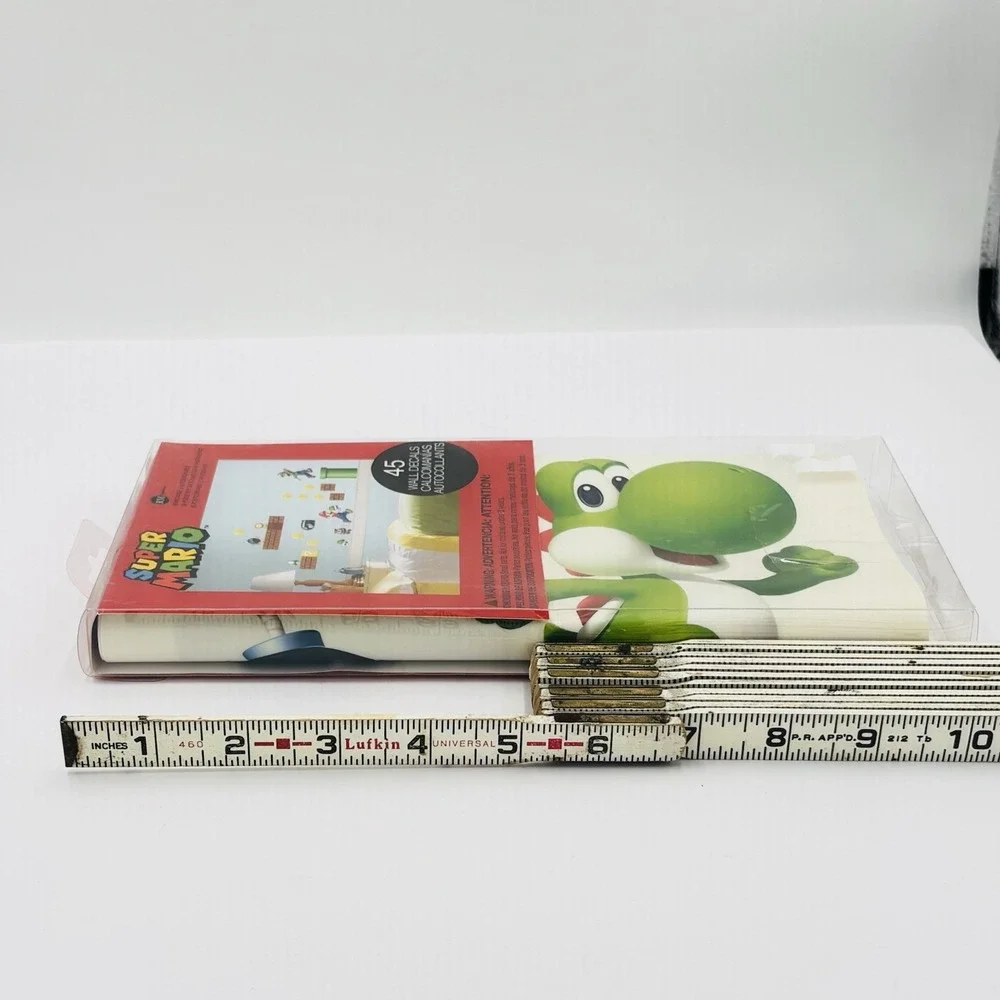 Nintendo Super Mario Peel And Stick 45 Wall Decals by Roommates Decor NEW